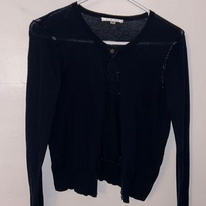 Cabi dark navy blue cardigan